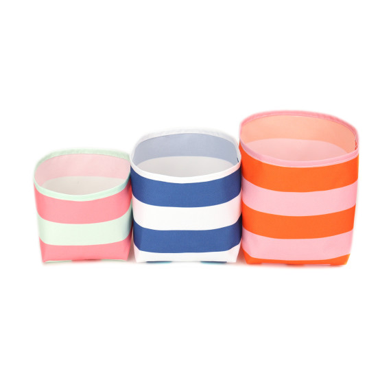 DIY-Nähset - Blumentopf - Utensilo - Just Stripes! - Streifen - abby and amy