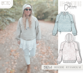 Hoodie | EU32-52 | Ryssholm W1317 | Bohème Design | Beamer