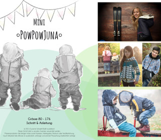 Ebook - Mini PowPowJuna - Gr. 80 -176 Pulloverjacke