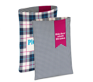 DIY-NÄHSET - Buchtasche - Alles K(l)aro - Bücher statt Drama - Kreativquartier - Softshell - abby and amy