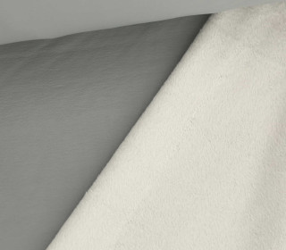 Softshell - Fleece - Uni - 224g - Grau/Lichtgrau
