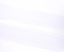 1 Meter Klettband - Klettverschluss - Selbstklebend - Hook & Loop - 25mm - Weiß