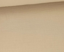 Musselin - Muslin - Double Gauze - Extrabreit - 240cm - Uni - Sand - Schnuffeltuch - Windeltuch