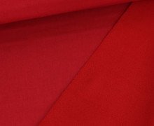 Softshell - Fleece - Uni - Melange - Dunkelrot