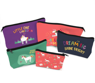 DIY-Nähset - Softshell - Fleece - 5 Wetbags - Enchanted World - made.by.colu - abby and amy