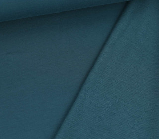 Modalsweat -  Uni - Petrol - Sweat Kalle - French Terry