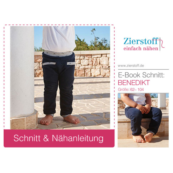 E-BOOK – Hose, Pumphose "BENEDIKT", Gr. 62 – 104