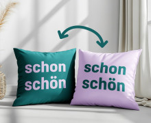 Genähtes Kissen inkl. Inlet - schon schön - Mein Hanseherz