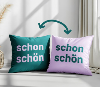 Genähtes Kissen inkl. Inlet - schon schön - Mein Hanseherz