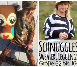 Schnugglesweater/Leggings/Baggy Kombi-Ebook by From heart to needle