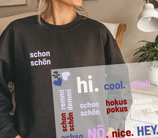 Onkel Bo's Bügelbilder - DIN A4 - schon schön - Eckig - BIG