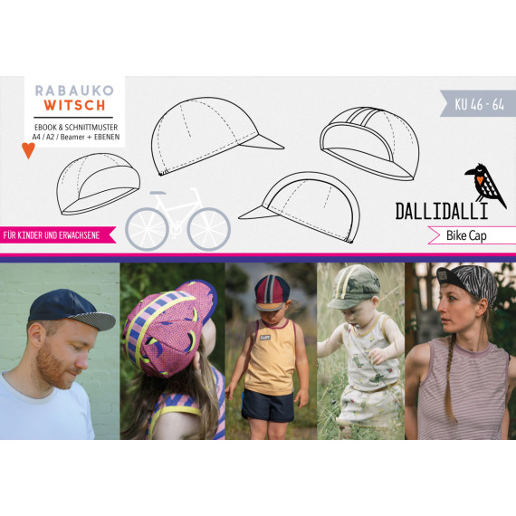 Dallidalli Bike Cap KU 46-64