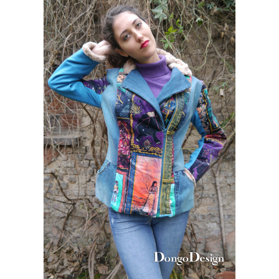 Schnittmuster Jeansjacke Aus Alter Jeans PDF Schnittmuster E-Book