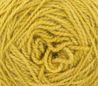 Merino Twist Yarn solids handgefärbt - Mustard
