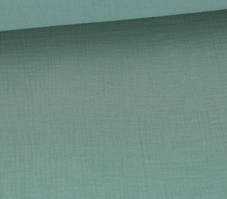 Musselin - Muslin - Double Gauze - 280cm - Extrabreit - Uni - Altgrün - Schnuffeltuch - Windeltuch