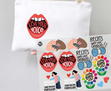 Onkel Bo's Bügelbilder - DIN A4 - Use Your Voice - Hamburger Liebe
