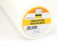 1 Meter Vlieseline - Soluvlies - Solufleece - Stickvlies - Freudenberg - Weiß - 90cm