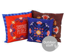 Kissenstoff - DIY - Kissen-Set - Sommer - Sonnenplatz - Hamburger Liebe - Outdoorstoff - abby and amy