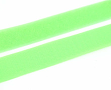 1 Meter Klettband - Klettverschluss - Zum Nähen - Hook & Loop - 25mm - Gelbgrün