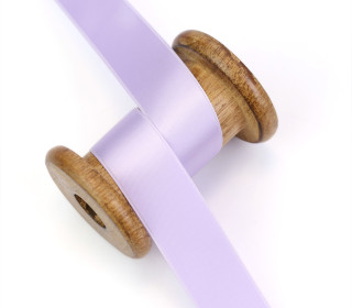 1 Meter Satinband - Flieder - Schleifenband - Zierband - 25mm - Uni