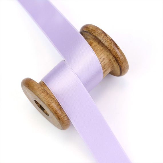 1 Meter Satinband - Flieder - Schleifenband - Zierband - 25mm - Uni