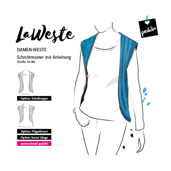 E-Book – Weste LaWeste (34–46)
