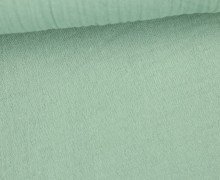 Musselin Bambino - Muslin - Uni - Schnuffeltuch - Windeltuch - Lichtgrün