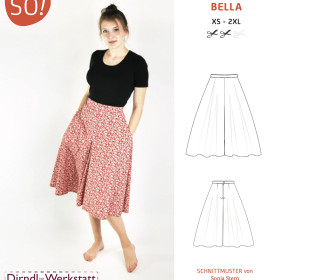 Ebook - Hosenrock BELLA von SO Pattern / XS - 3XL