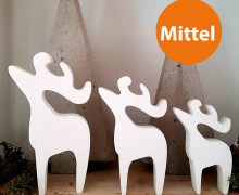 Silikon - Gießform - Elch - Mittel - vielfältig nutzbar