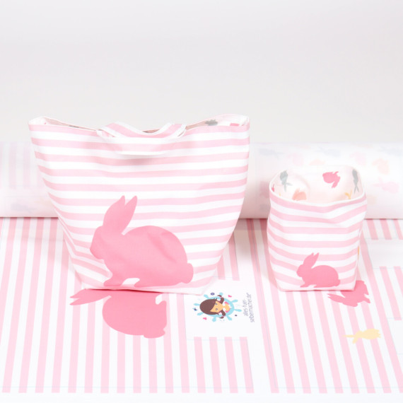 Schnittmuster Stoffe FÃ¼r Ostern DIY-NÄHSET Utensilo Set Körbchen