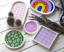 Outdoorstoff - HAPPY STUFF - Inlays für Silikon - Probierset - Cherry Picking - abby and amy