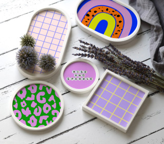 Outdoorstoff - HAPPY STUFF - Inlays für Silikon - Probierset - Cherry Picking - abby and amy
