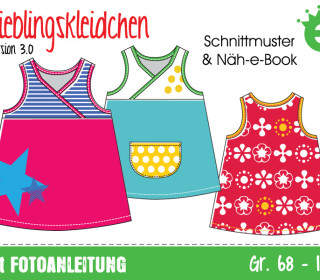 Lieblingskleidchen Gr. 68-152 eBook  & Schnittmuster