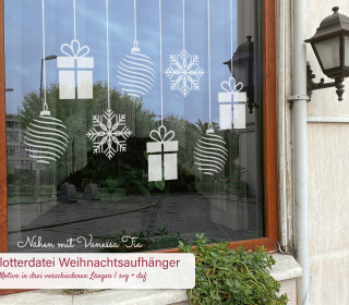 Weihnachtsaufhänger | Fensterdeko Weihnachten