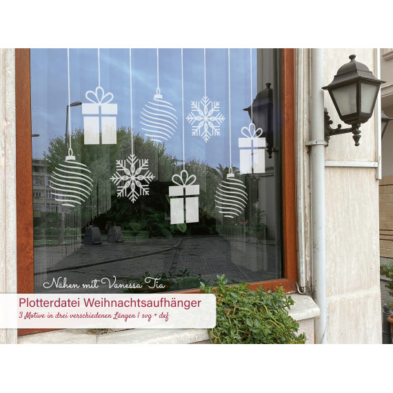 Weihnachtsaufhänger | Fensterdeko Weihnachten
