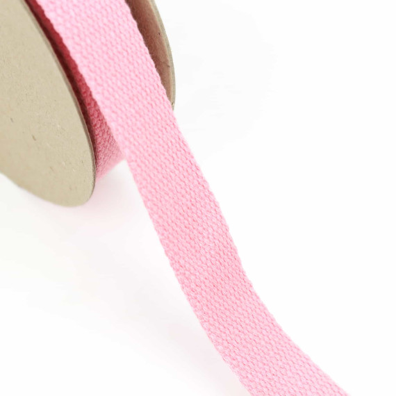 1 Meter Gurtband  - 30mm - Baumwolle - Babyrosa