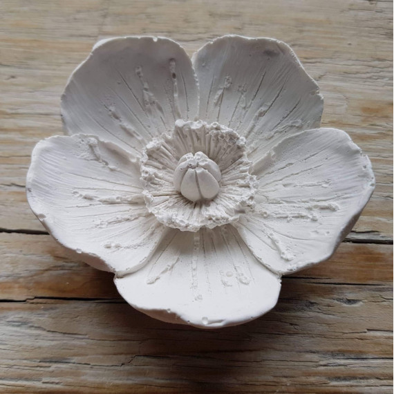 Silikon - Gießform - Blüte - Blume - Pfingstrose - geöffnet - vielfältig nutzbar