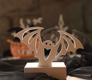 Silikon - Gießform - Fledermaus - Halloween - für Steckleisten - Lichtdeko - vielfältig nutzbar