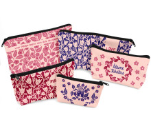 DIY-Nähset - Softshell - Fleece - 5 Wetbags - Flowerleaves - jojulein design - abby and amy