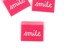 1 Label - smile - Pink - jojulein design