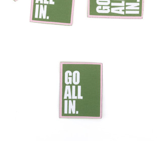 1 XXL Label - GO ALL IN. - Farngrün - Anlukaa