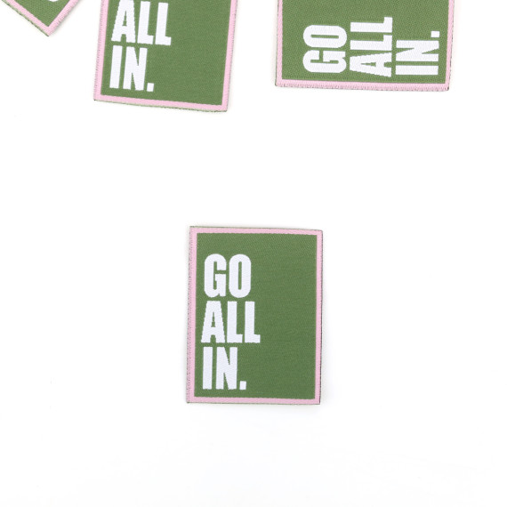 1 XXL Label - GO ALL IN. - Farngrün - Anlukaa