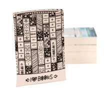 DIY-NÄHSET - Buchtasche - I love books - Softshell - Sanne Paul - abby and amy