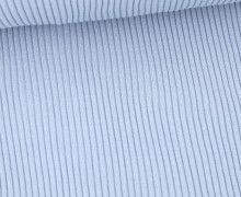 Hipster Bündchen - Rippen - Uni - Schlauchware - Graublau