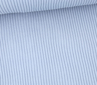 Hipster Bündchen - Rippen - Uni - Schlauchware - Graublau