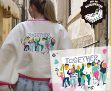 Onkel Bo's Bügelbilder - DIN A4 - Together - Käselotti - BIG