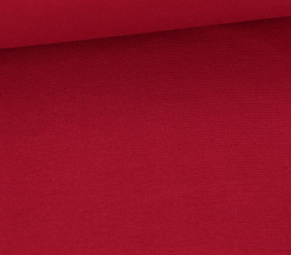 Bündchen Gretje - Glattes Bündchen - Schlauchware - Uni - Bordeaux Hell