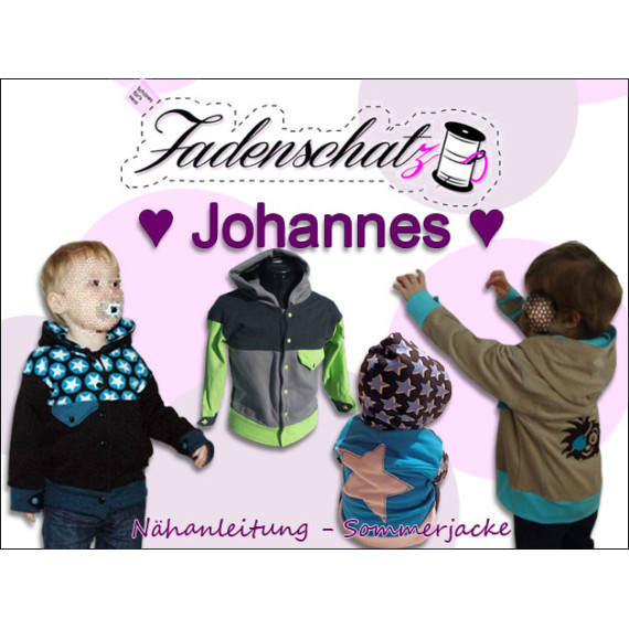 Ebook - "Sommerjacke Johannes" - Größe 80-152