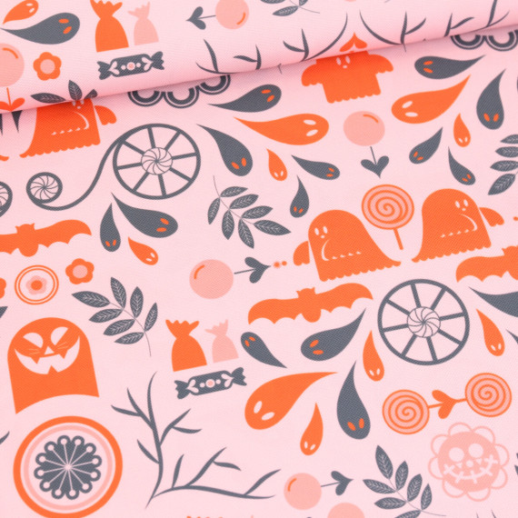Outdoorstoff - Hygge Horror - Blassrosa - abby and amy