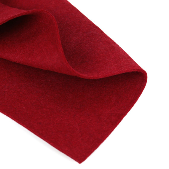 3mm Filz - Polyesterfilz - Klassik Filz - Bordeaux